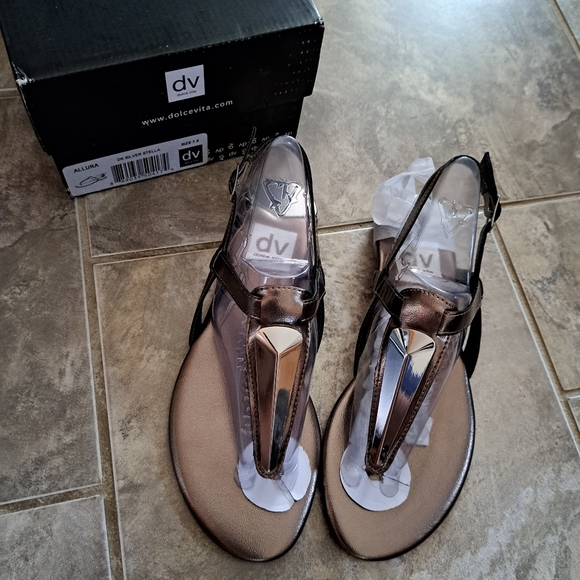 Dolce vita allura dk silver stella sandals - Picture 2 of 4